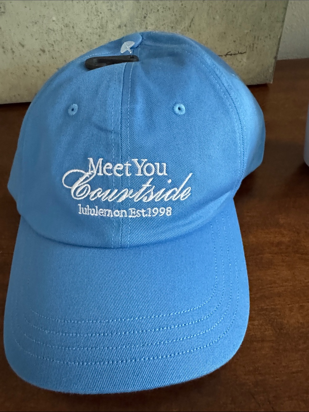 lululemon athletica Light Blue "Meet You Courtside" Baseball Cap
